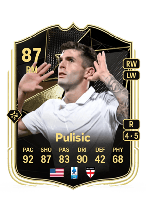 Pulisic - 87 - Team of the Week