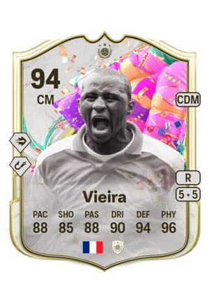 Vieira - 94 - FUT Birthday Icon