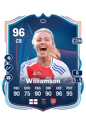 Williamson - 96 - UEFA Women's Champions League RTTF