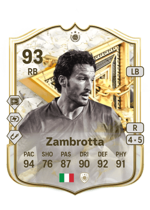 Zambrotta - 93 - FUT Immortals Icon