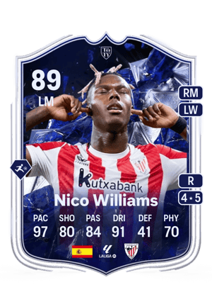Nico Williams - 89 - TOTY Honourable Mentions