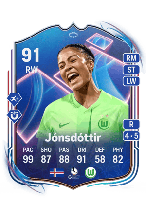 Jónsdóttir - 91 - UWCL Dreamchasers