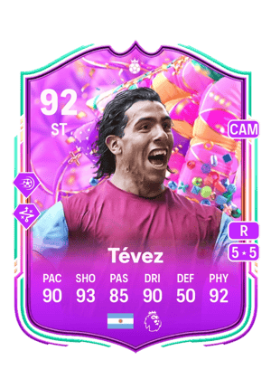Tévez - 92 - FUT Birthday Hero