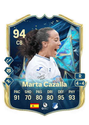 Marta Cazalla - 94 - TEAM OF THE SEASON