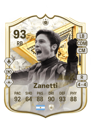 Zanetti - 93 - FUT Immortals Icon