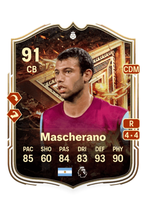 Mascherano - 91 - FUT Immortals Hero