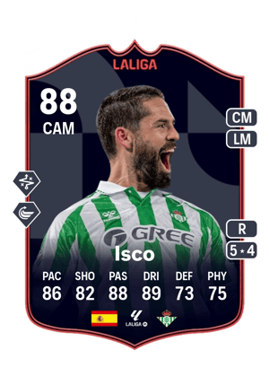 Isco - 88 - POTM LALIGA EA SPORTS