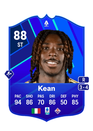 Kean - 88 - POTM SERIE A