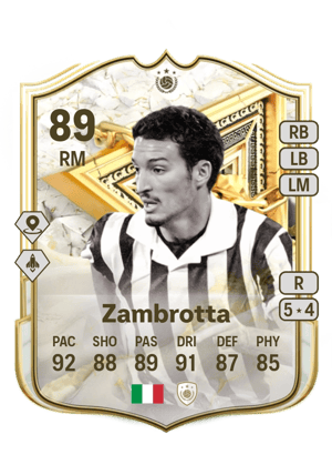 Zambrotta - 89 - FUT Immortals Icon