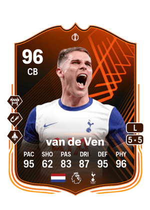 van de Ven - 96 - UEFA Europa League RTTF