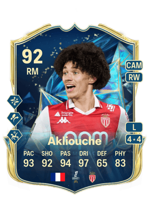 Akliouche - 92 - TEAM OF THE SEASON