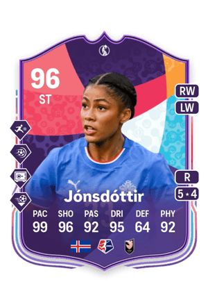 Jónsdóttir - 96 - WEURO Path to Glory