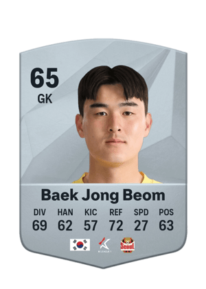 Baek Jong Beom