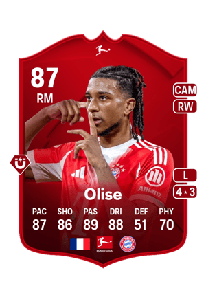 Olise - 87 - POTM Bundesliga