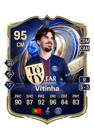 Vitinha - 95 - TEAM OF THE YEAR