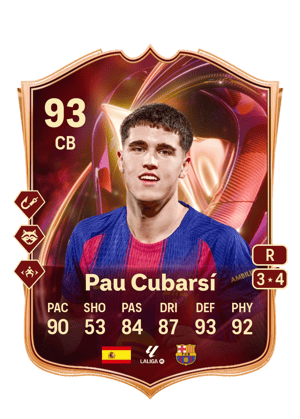 Pau Cubarsí - 93 - TOTS Champions
