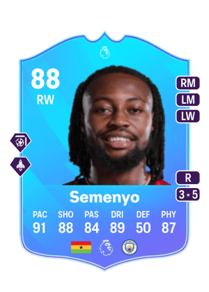 Semenyo - 88 - POTM Premier League