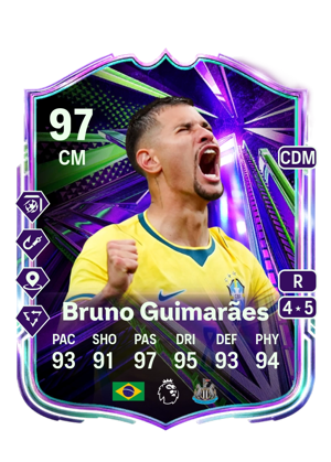 Bruno Guimarães - 97 - Festival of Football: Summer Stars