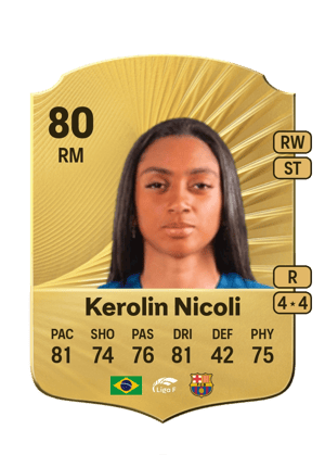 Kerolin Nicoli - 80 - Rare