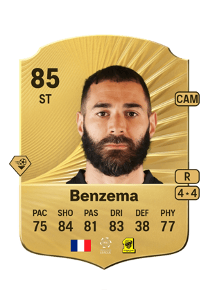 Benzema - 85 - Rare