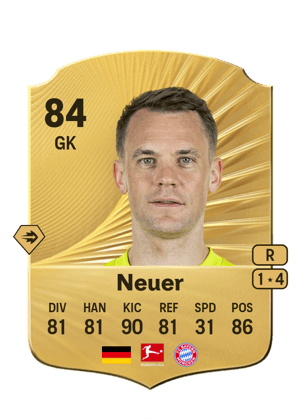 Neuer - 84 - Rare