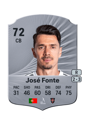 José Fonte - 72 - Rare