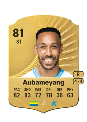 Aubameyang - 81 - Rare