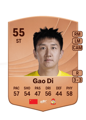 Gao Di - 55 - Common