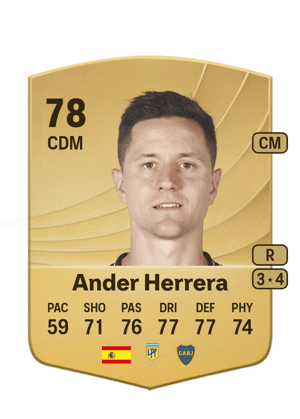 Ander Herrera - 78 - Common