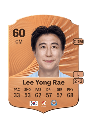 Lee Yong Rae - 60 - Rare