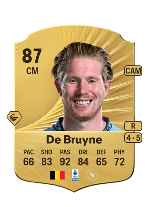 De Bruyne - 87 - Rare