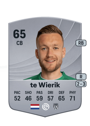 te Wierik - 65 - Common