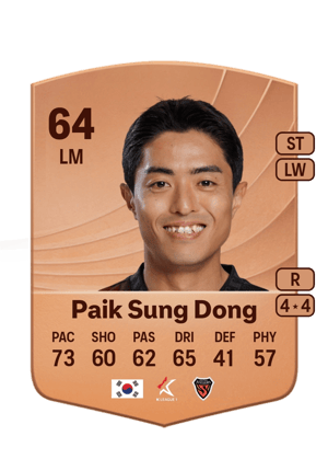 Paik Sung Dong - 64 - Common