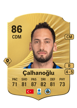 Çalhanoğlu - 86 - Rare