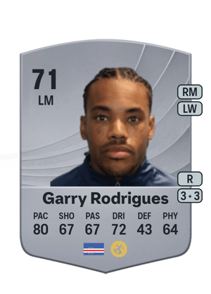 Garry Rodrigues - 71 - Common