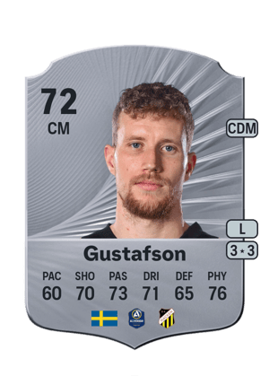 Gustafson - 72 - Rare
