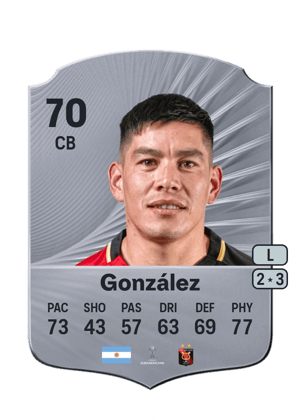 González - 70 - Rare