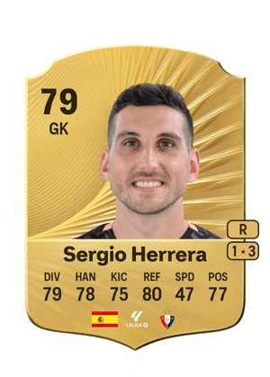 Sergio Herrera - 79 - Rare