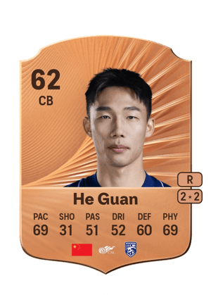 He Guan - 62 - Rare