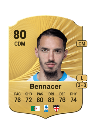 Bennacer - 80 - Rare
