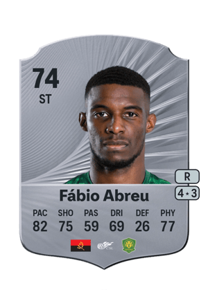 Fábio Abreu - 74 - Rare