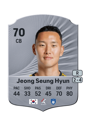 Jeong Seung Hyun - 70 - Rare