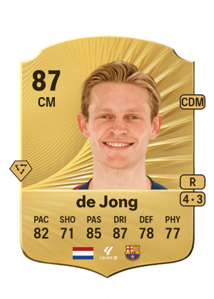 de Jong - 87 - Rare