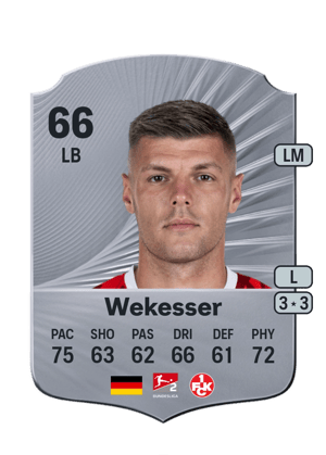 Wekesser - 66 - Rare