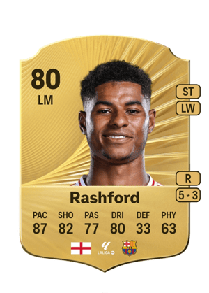 Rashford - 80 - Rare