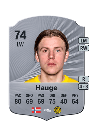 Hauge - 74 - Rare
