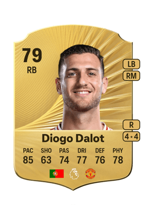 Diogo Dalot - 79 - Rare