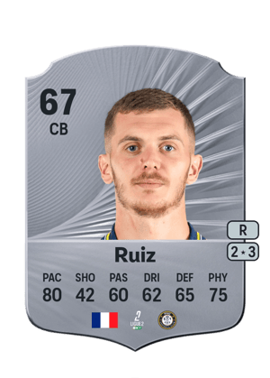 Ruiz - 67 - Rare