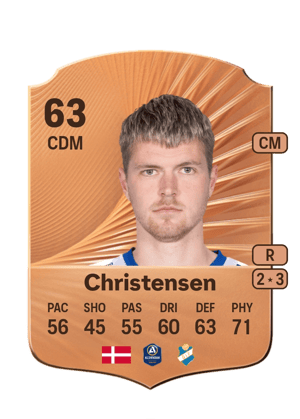 Christensen - 63 - Rare