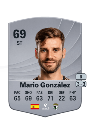 Mario González - 69 - Common